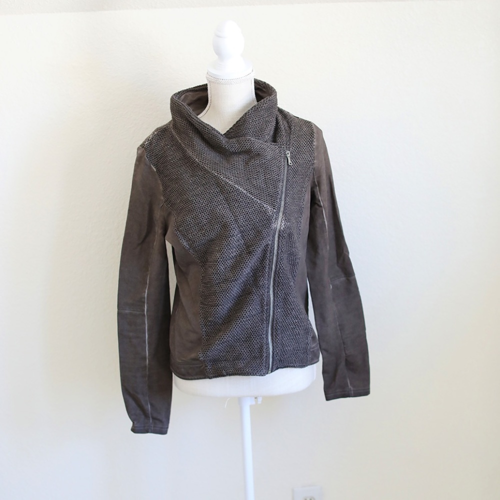 BKE Asymmetrical Moto Jacket